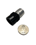 -8 Straight Crimp Fitting, Black/Clear