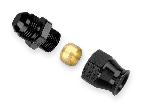 Earls -8 AN Male to 3/8" Tubing Adapter AT165086ERL