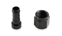 Earls Auto-Crimp Hose End - Straight - Size -4 - Black AT700104ERL
