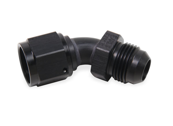 Earls 45 Degree -8AN Male to -8AN Female Swivel AT920408ERL