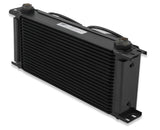 Earls UltraPro Oil Cooler w/ Dual Fan Pack - Black - 20 Rows - Extra-Wide Cooler - 10 O-Ring Boss Female Ports FP820ERL