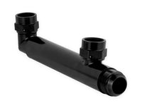 Earls Adjustable Coolant Cross-Over Tube -16 AN x (2) -12 AN LS0035ERL