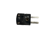 MINI TYPE K BLACK MALE PLUG (SINGLE)