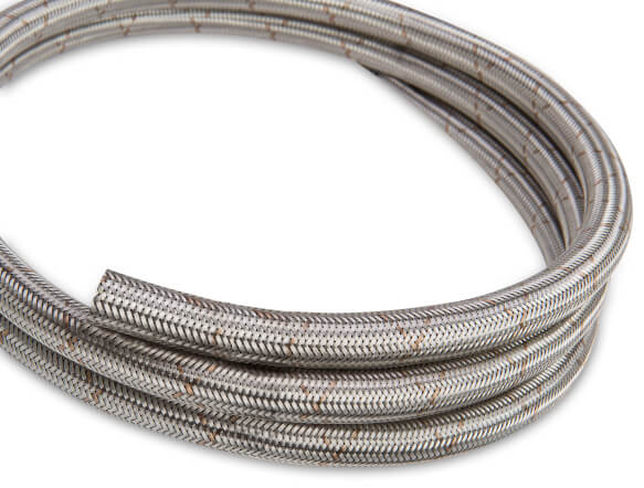 Earls Ultra Flex Hose Size -10 Stainless Steel Braid - 33 Ft 663310ERL
